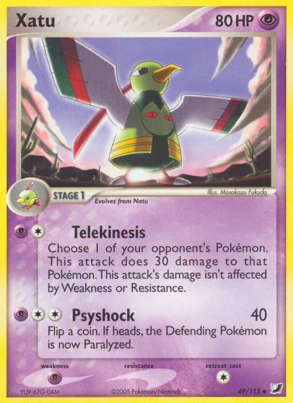 Xatu, Unseen Forces