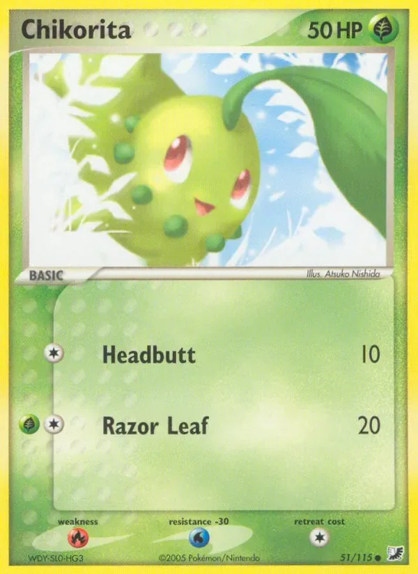 Chikorita, Unseen Forces