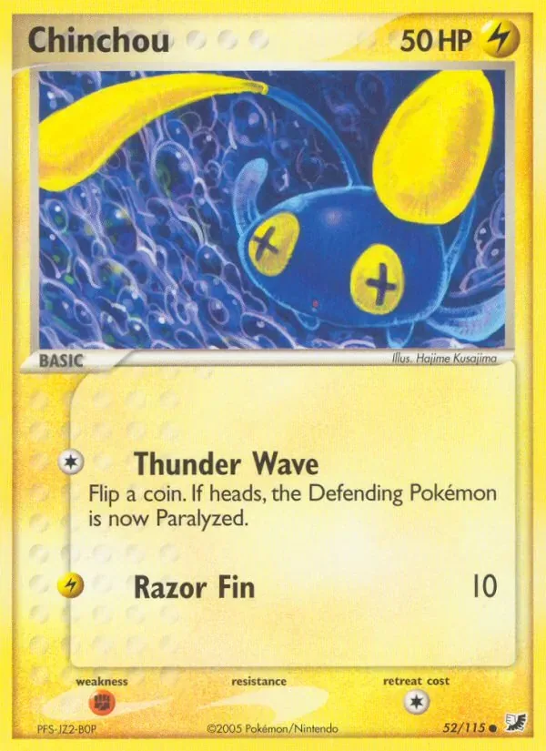 Chinchou, Unseen Forces