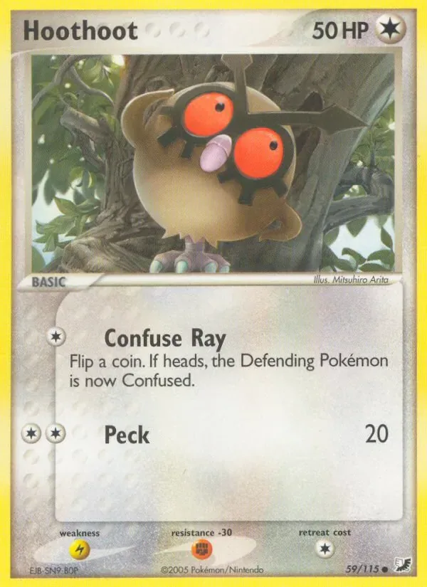 Hoothoot, Unseen Forces
