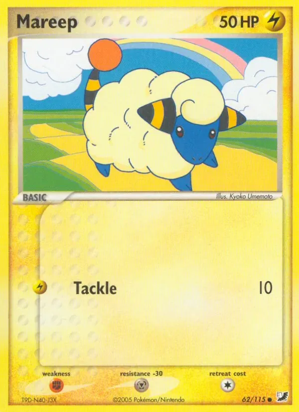 Mareep, Unseen Forces