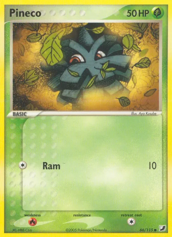 Pineco, Unseen Forces