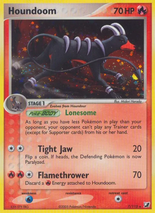 Houndoom, Unseen Forces