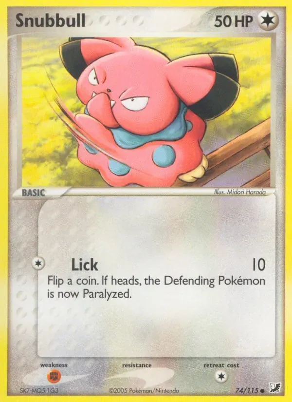Snubbull, Unseen Forces