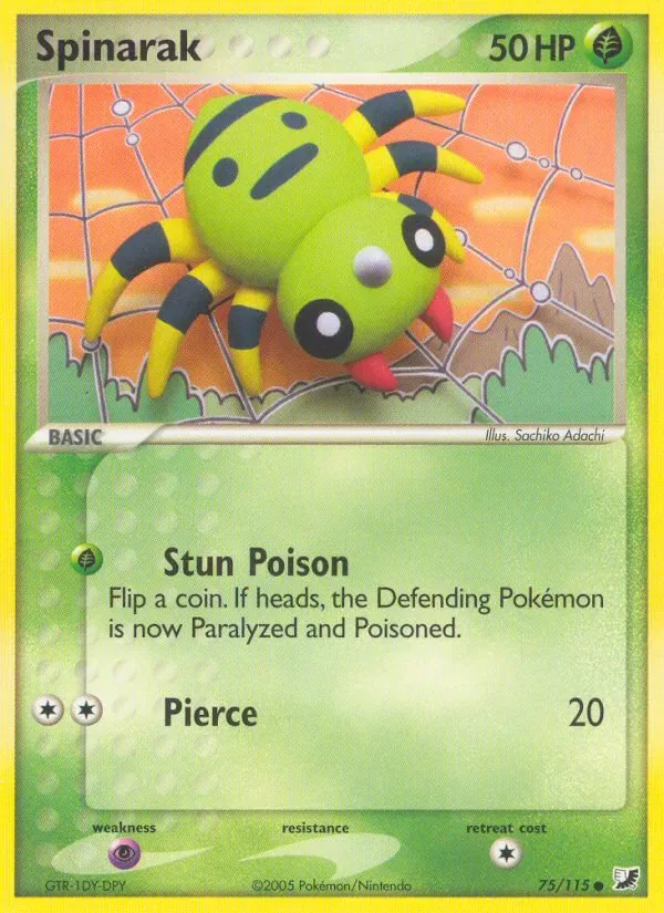 Spinarak, Unseen Forces