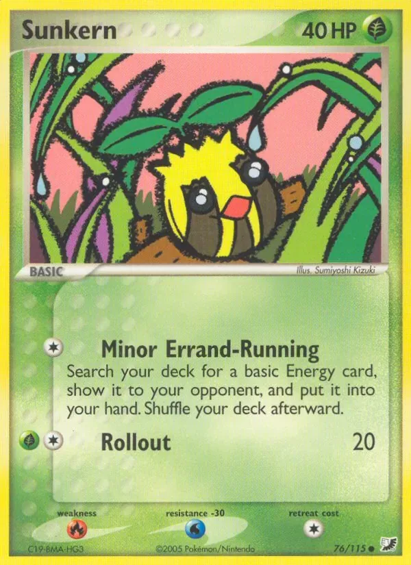 Sunkern, Unseen Forces