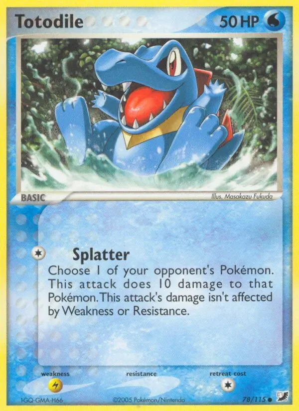 Totodile, Unseen Forces
