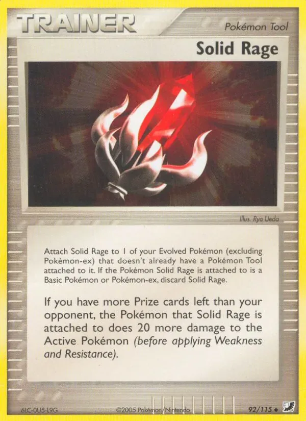 Solid Rage, Unseen Forces