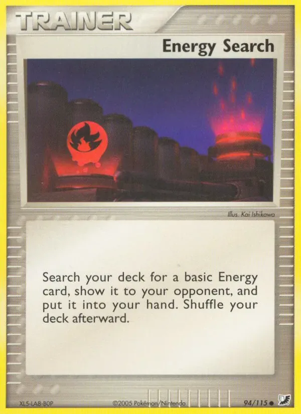 Energy Search, Unseen Forces