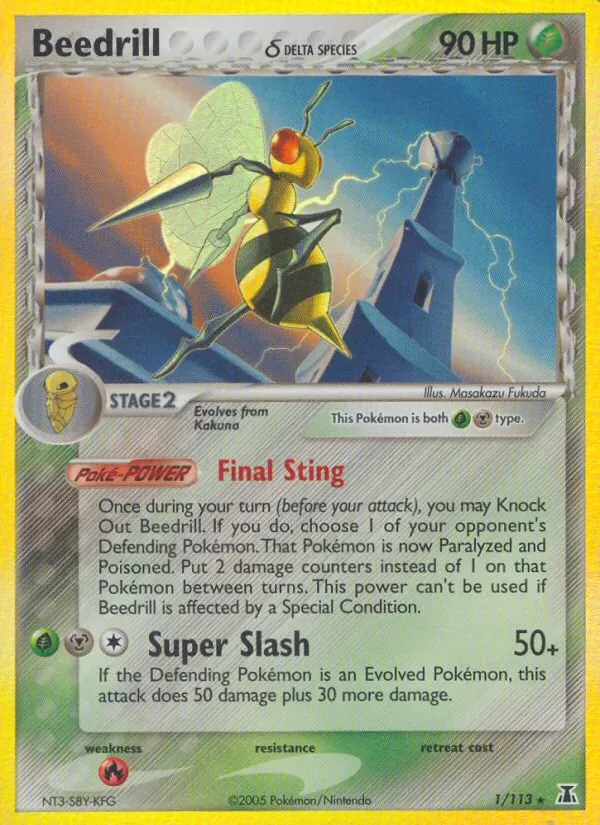 Beedrill δ, Delta Species