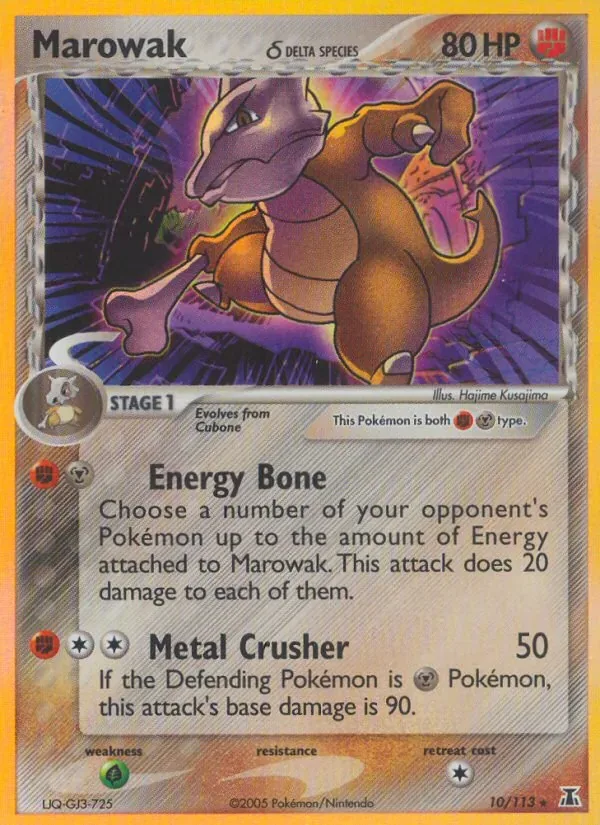 Marowak δ, Delta Species