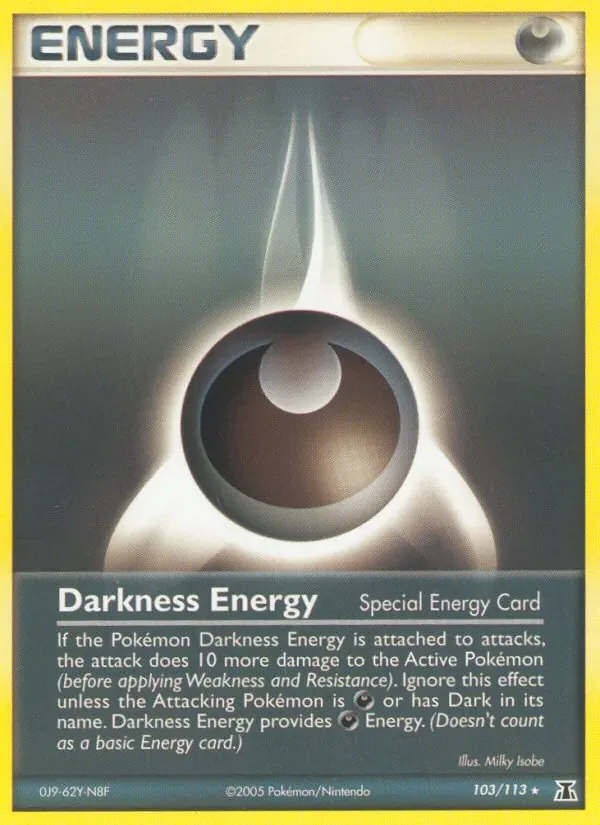 Darkness Energy, Delta Species