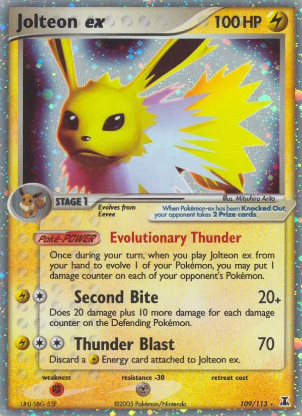 Jolteon ex, Delta Species