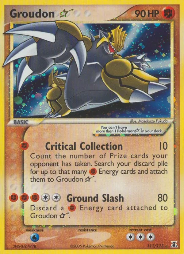 Groudon Star, Delta Species