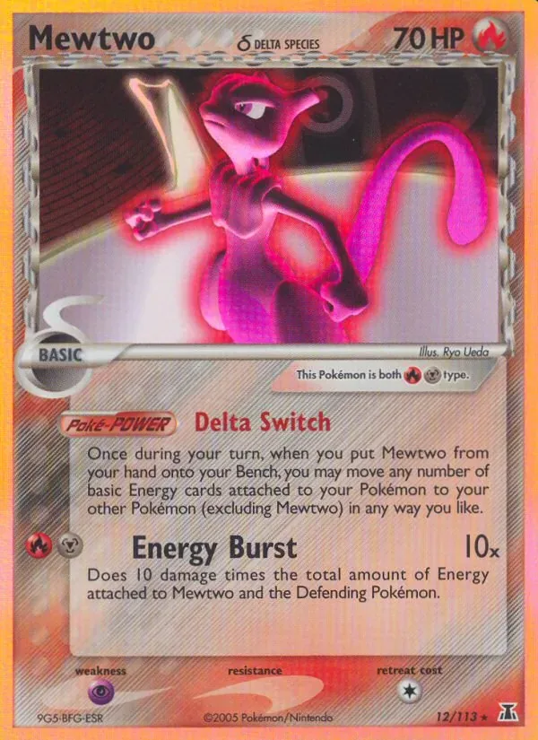 Mewtwo δ, Delta Species