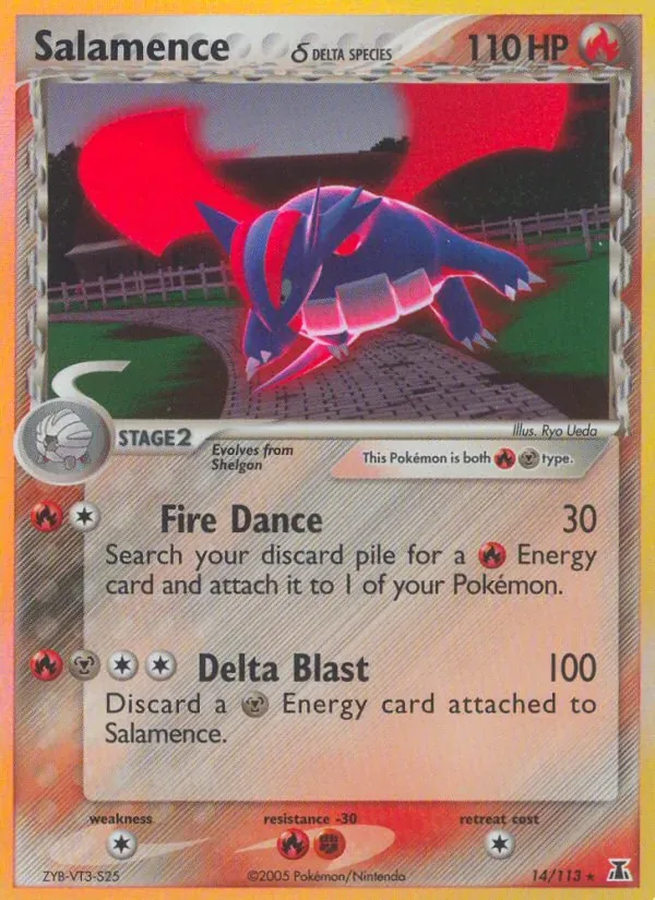Salamence δ, Delta Species