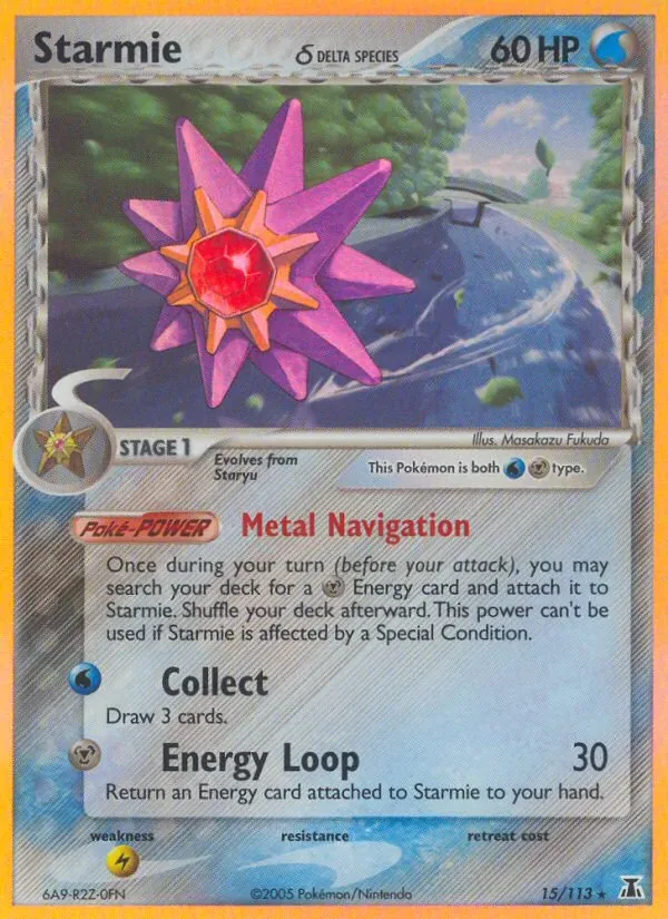 Starmie δ, Delta Species