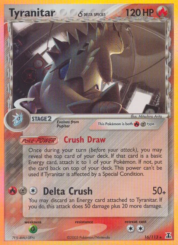 Tyranitar δ, Delta Species