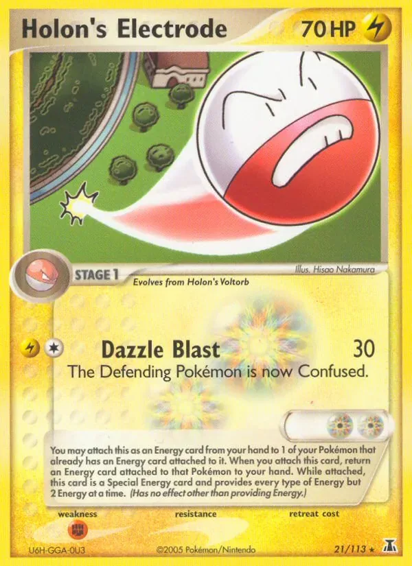 Holon's Electrode, Delta Species