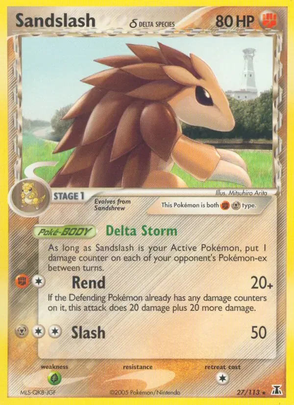 Sandslash δ, Delta Species