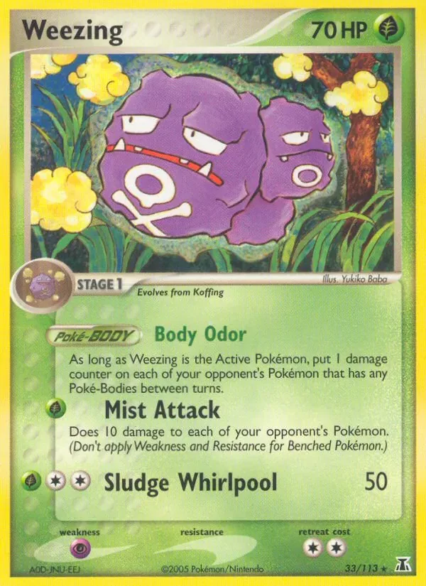 Weezing, Delta Species