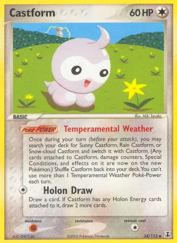 Castform, Delta Species