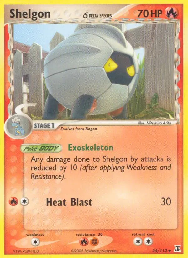 Shelgon δ, Delta Species