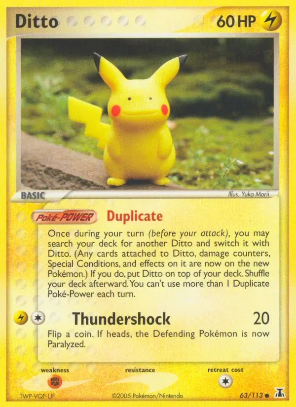 Ditto, Delta Species