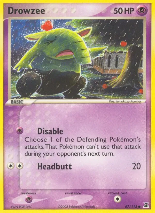 Drowzee, Delta Species