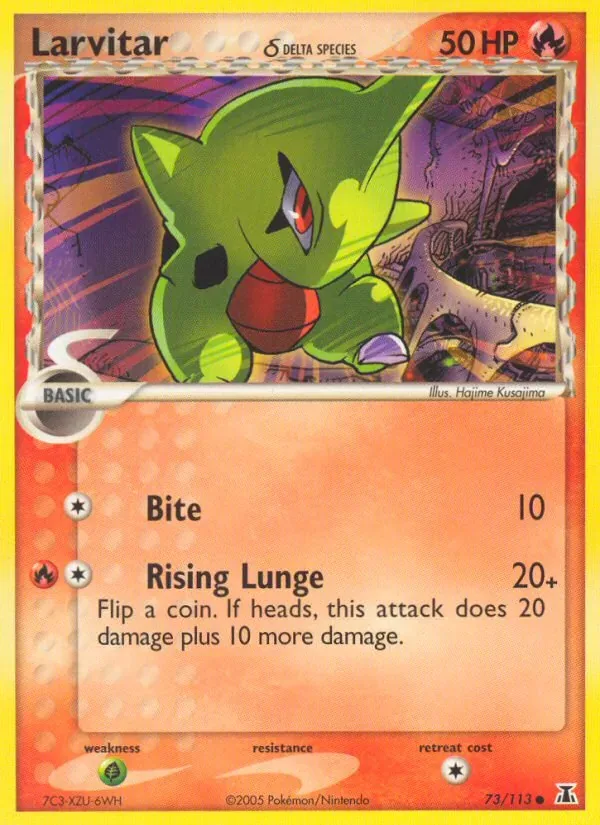 Larvitar δ, Delta Species