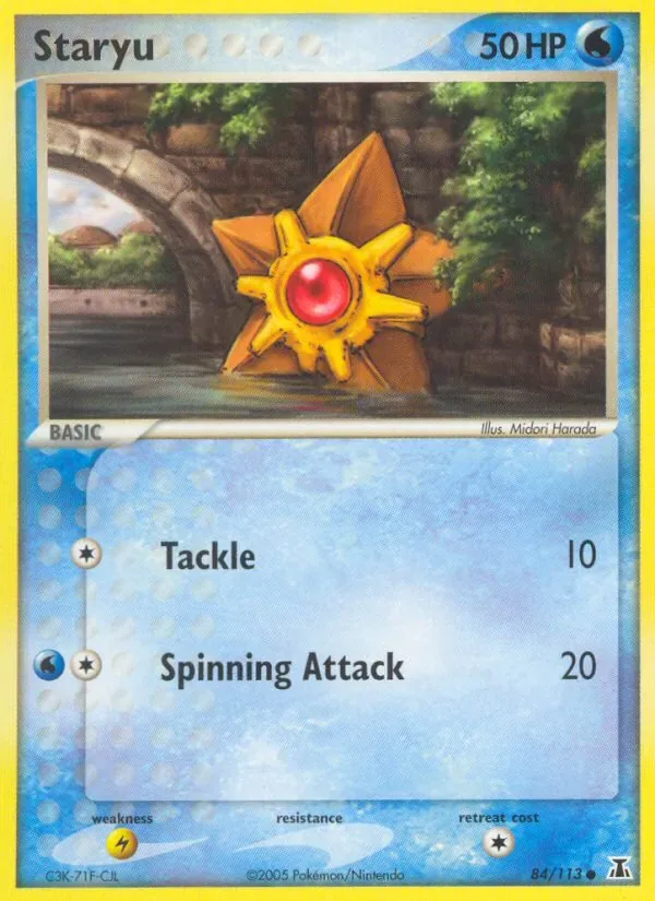 Staryu, Delta Species