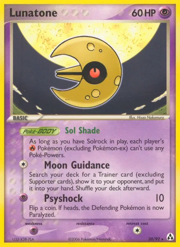 Lunatone, Legend Maker