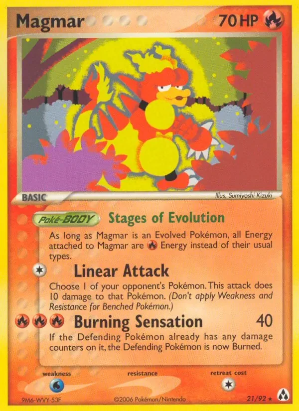 Magmar, Legend Maker