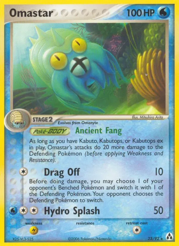 Omastar, Legend Maker