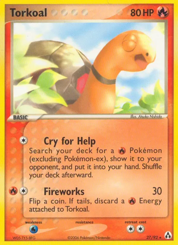 Torkoal, Legend Maker