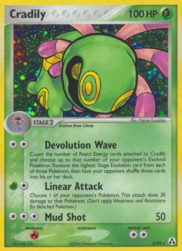 Cradily, Legend Maker