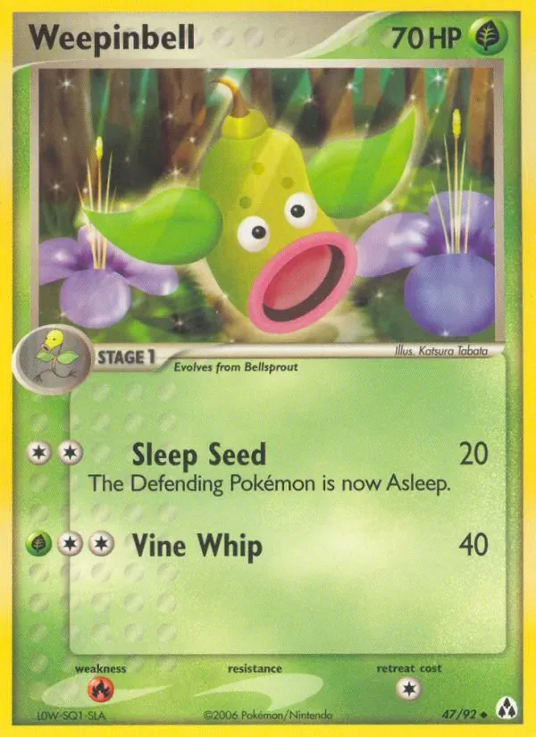Weepinbell, Legend Maker