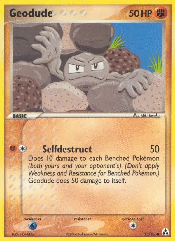 Geodude, Legend Maker