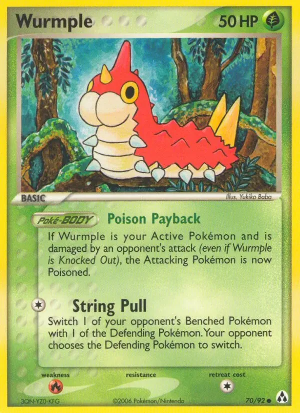 Wurmple, Legend Maker