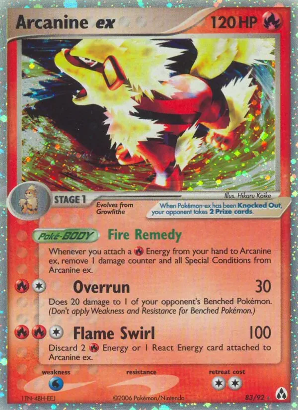 Arcanine ex, Legend Maker