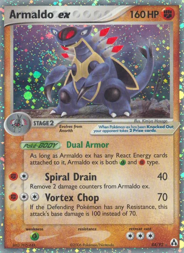 Armaldo ex, Legend Maker