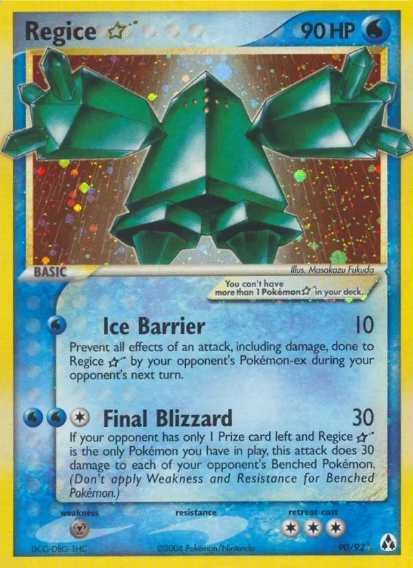Regice ☆, Legend Maker
