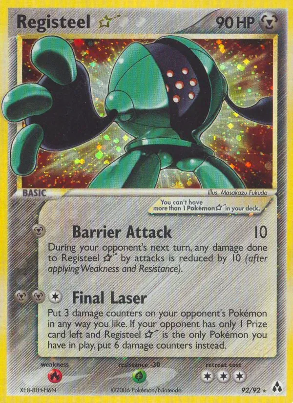 Registeel ☆, Legend Maker