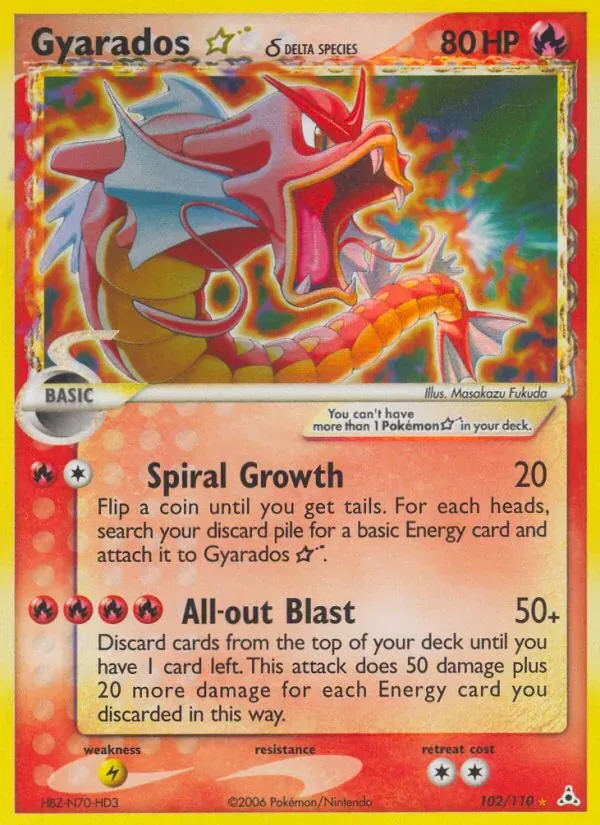 Gyarados ☆ δ, Holon Phantoms