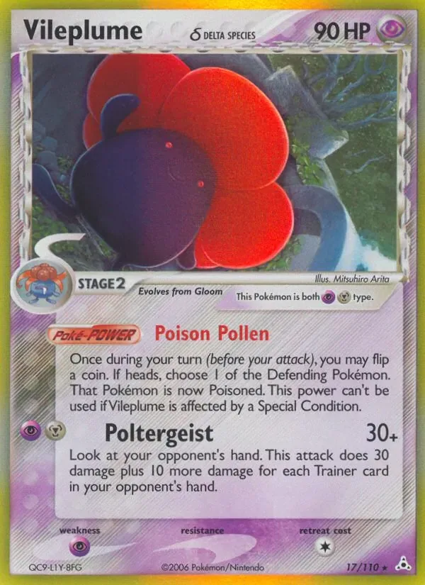 Vileplume δ, Holon Phantoms