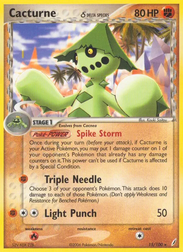 Cacturne δ, Crystal Guardians