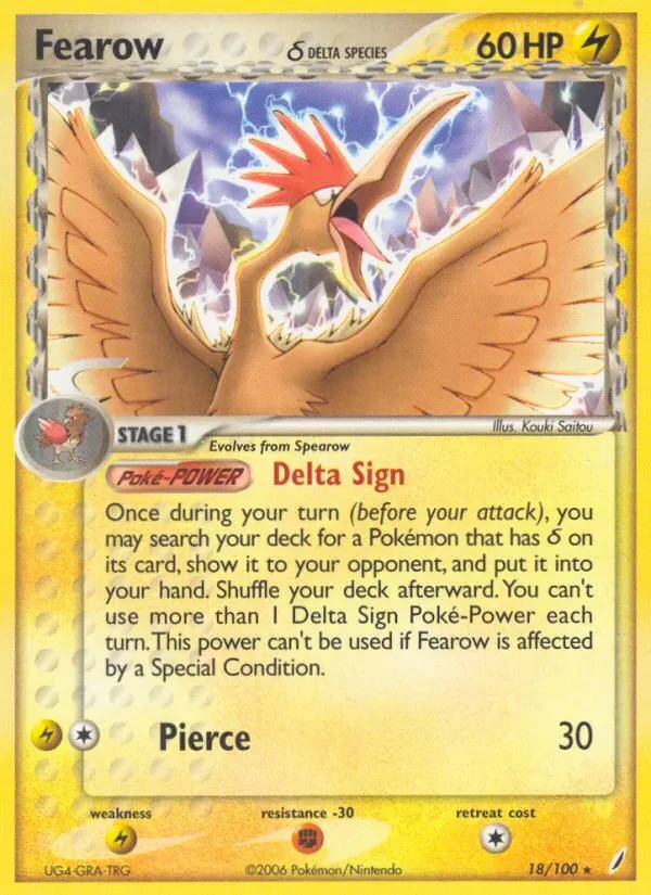 Fearow δ, Crystal Guardians