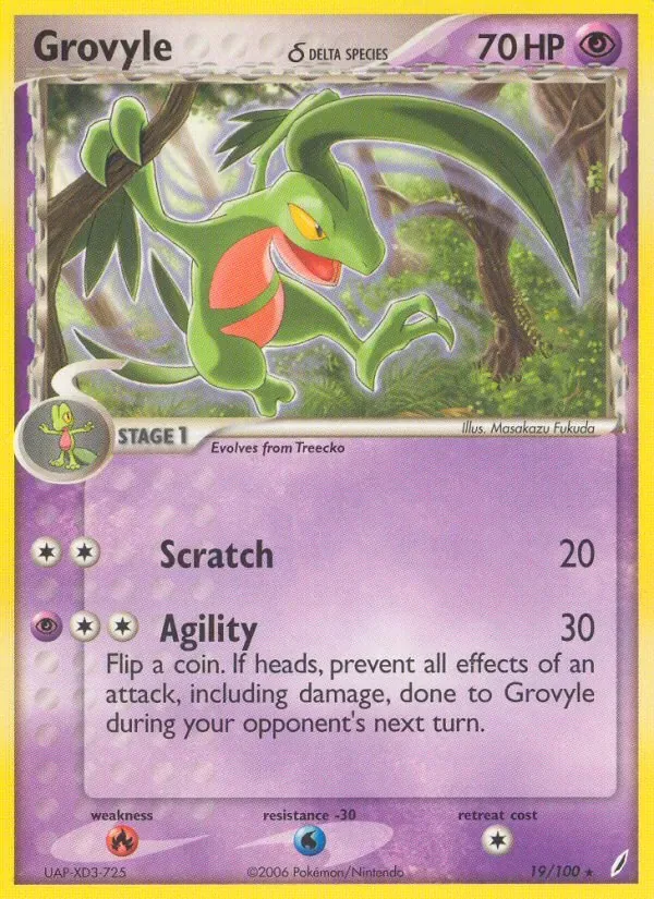 Grovyle δ, Crystal Guardians