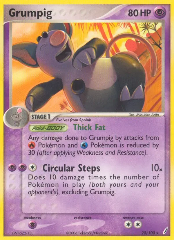 Grumpig, Crystal Guardians