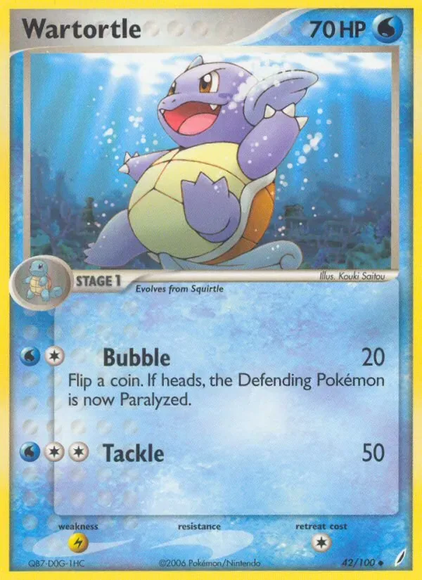 Wartortle, Crystal Guardians